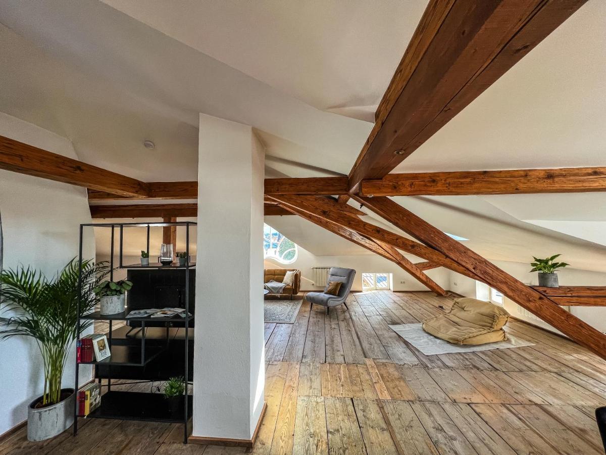 Loft-Wohnung Im Herzen Von Prien - 100M2 - Smarttv Ngoại thất bức ảnh