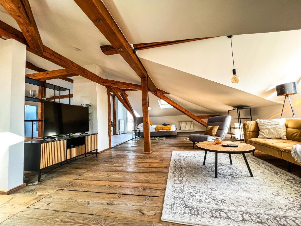 Loft-Wohnung Im Herzen Von Prien - 100M2 - Smarttv Ngoại thất bức ảnh