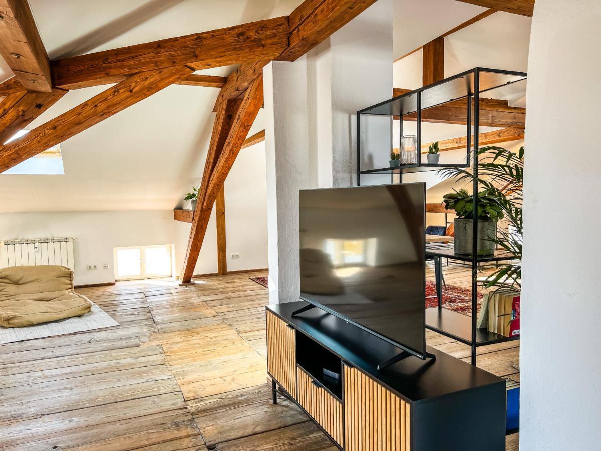 Loft-Wohnung Im Herzen Von Prien - 100M2 - Smarttv Ngoại thất bức ảnh